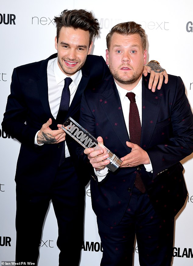 James and Liam are seen together in 2017