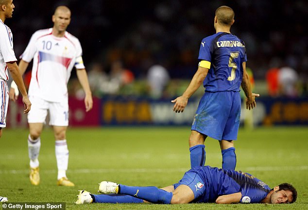 Zidane retaliated furiously after Materazzi made a comment about the Frenchman's sister