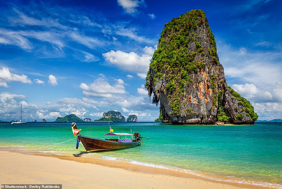 Thailand has become slightly more expensive for Brits over the past year, with the pound falling 0.6 per cent against the Thai baht.