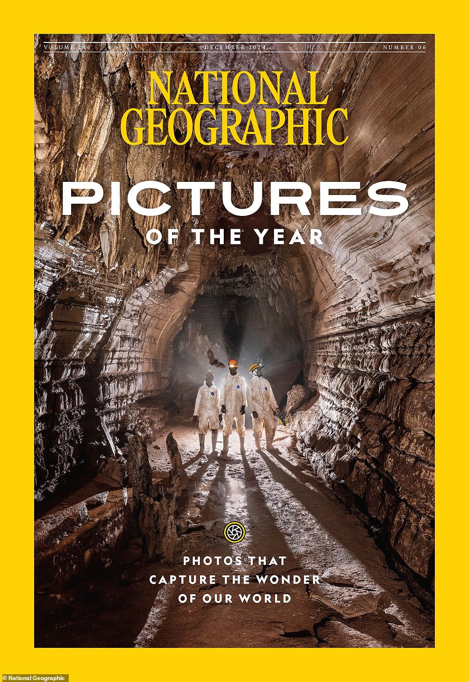 Visual feast: cover of National Geographic Images of the Year 2024 issue