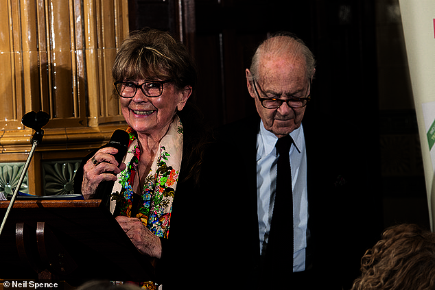 Despite being just three months apart in age, Newman and Standing accepted the In-Laws of the Year award, and the actress looked remarkably youthful as they took the stage.