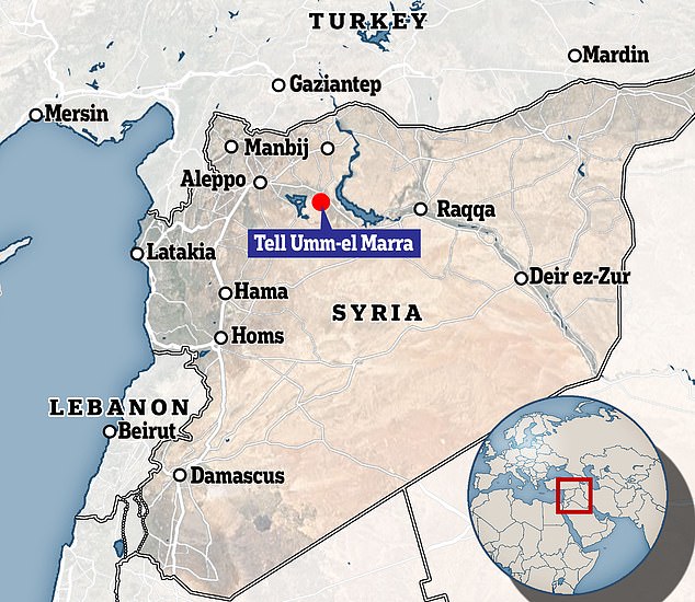 The finger-length cylinders were found at Tell Umm-el Marra, an ancient city located in present-day northwestern Syria, which was once a bustling crossroads of two trade routes.