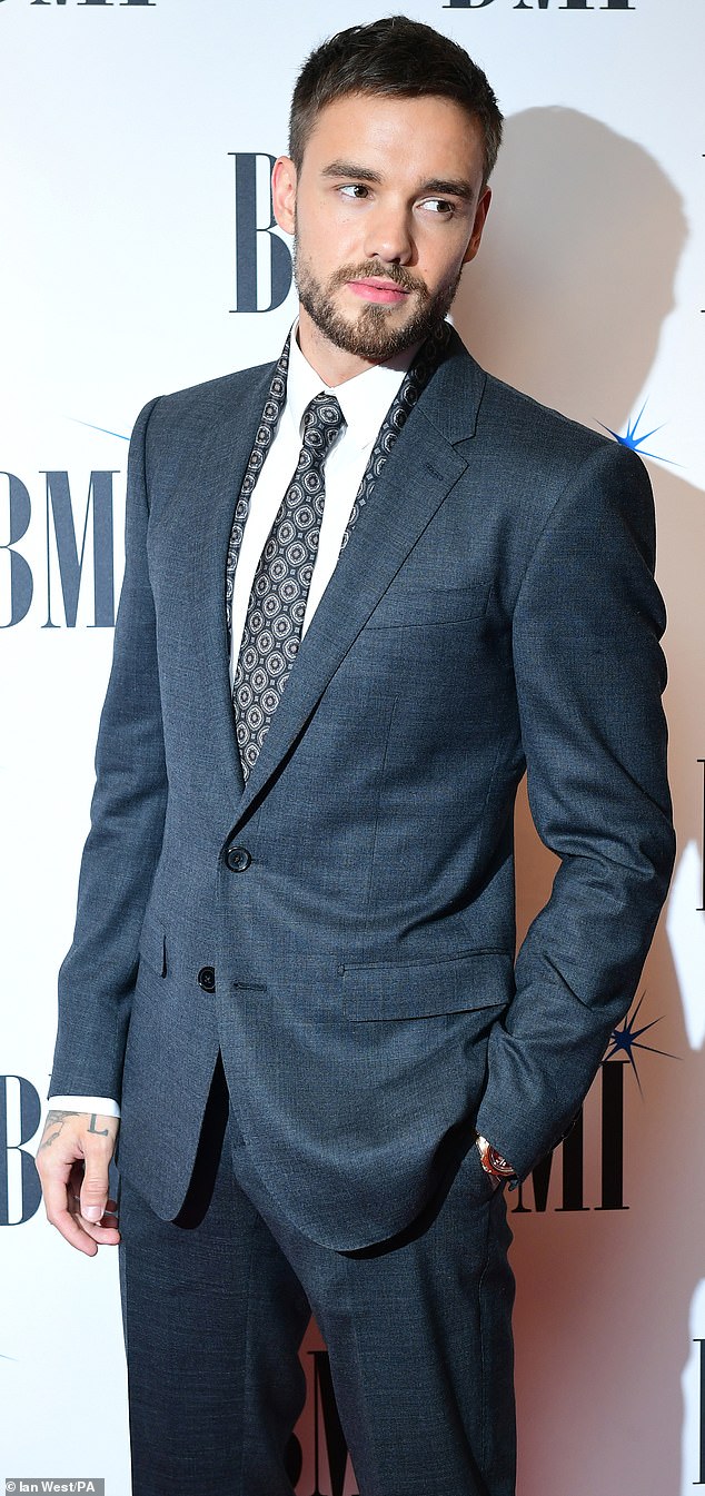 The 31-year-old died after falling from a hotel balcony in Buenos Aires, Argentina. Here he is pictured at the BMI Award show in London in 2018