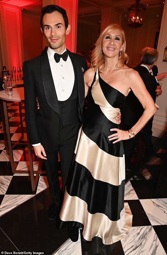 The gala was hosted by CNBC host Tania Bryer and Made in Chelsea and Celebs Go Dating star Mark-Francis Vandelli.