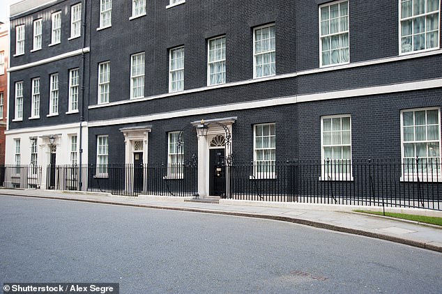 Downing Street's bricks used to be yellow