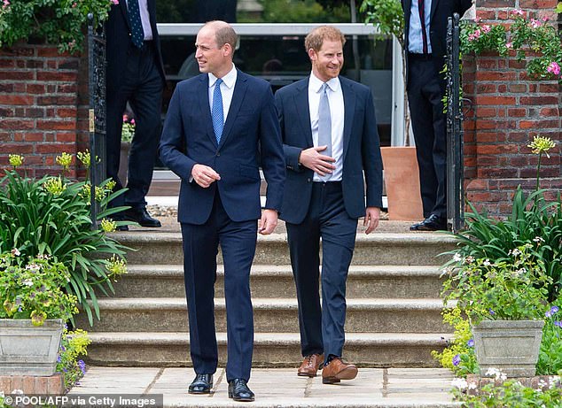 The quick visit did not include a meeting with his brother, Prince William, as the rift between the two since Harry stepped away from royal duties is still open.