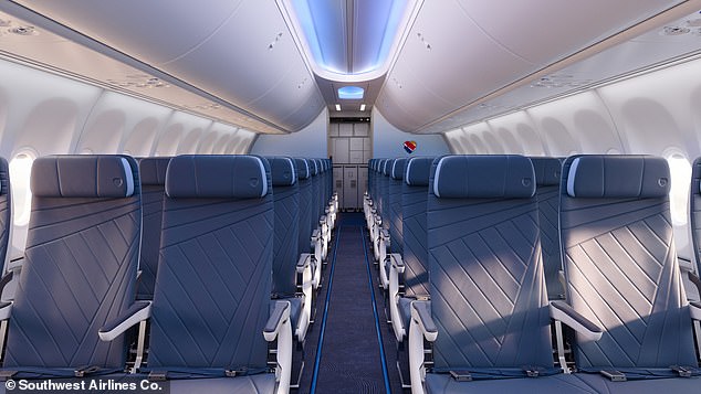 The airline partnered with design firm Tangerine to create the sleek new cabins, which feature aerodynamic seats from RECARO, a brand of aircraft and automotive seats.