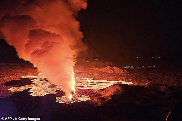 This is the third eruption since December from a volcanic system on the Reykjanes Peninsula, where Keflavik, Iceland's main airport, is located.