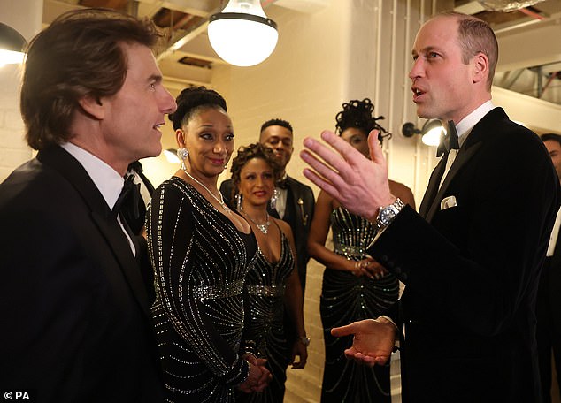 William was introduced by reality star Mark-Francis Vandelli, a member of the charity committee, to some of the VIP guests, including Sister Sledge.