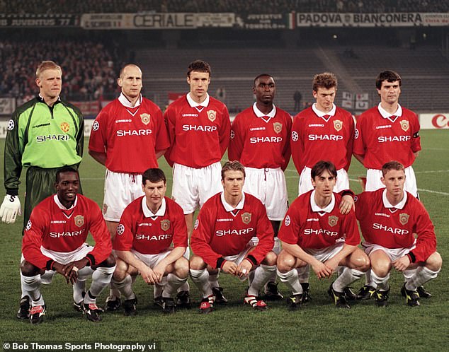 The Man United duo were part of the 1999 Champions League-winning team that sealed a treble