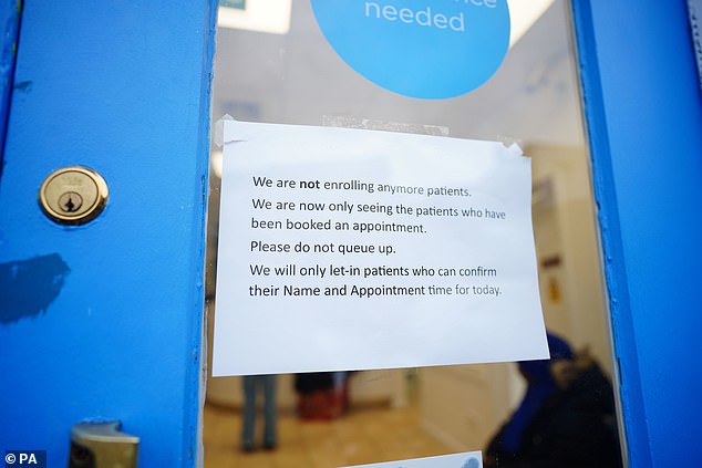 More patients longing for an NHS dentist turned up today, but were met with a sign on the door saying: 