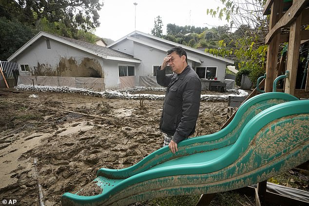 At least 520 landslides have occurred in Los Angeles alone.