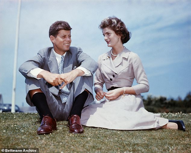 The numerous adventures of John F. Kennedy (pictured with Jacqueline a few months before their wedding) are legendary.