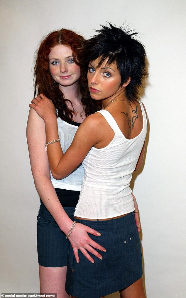 Lena Katina (left) and Yulia Volkova in the band tATu The scandalous band thrived in Putin's first years in power.
