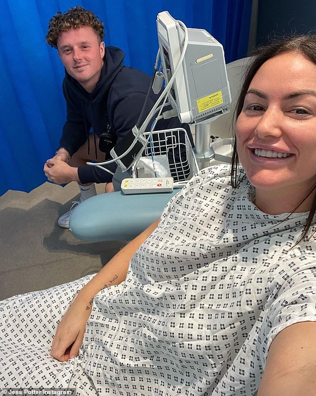 Jess has shared regular updates about her IVF journey with her fans.