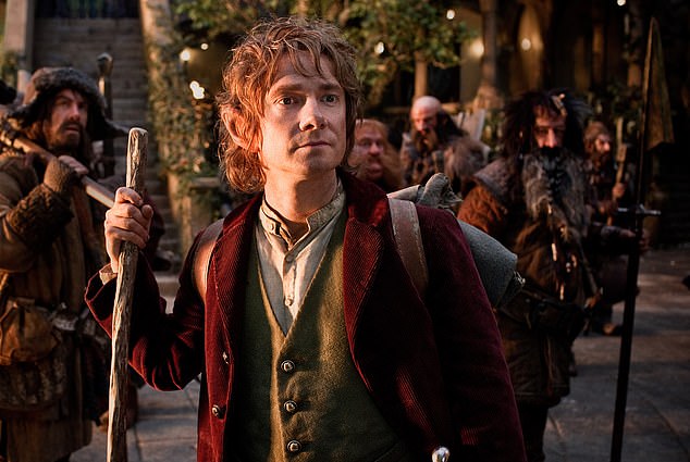 Martin's role as a desirable professor is a far cry from his previous acting credits, including the hapless Bilbo Baggins in The Hobbit.