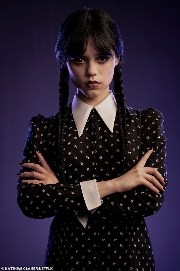 Jenna seemed a lot more childlike when she took on the role of Wednesday Addams on the hit Netflix series Wednesday.