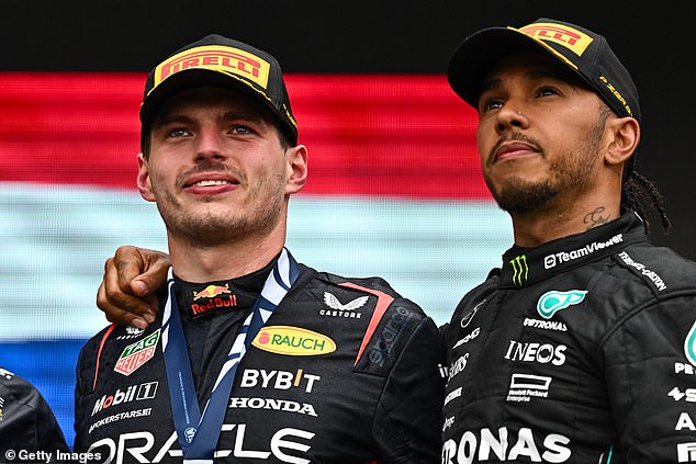 Max Verstappen was the highest-paid Formula One star, ahead of Lewis Hamilton, taking home around £60 million.