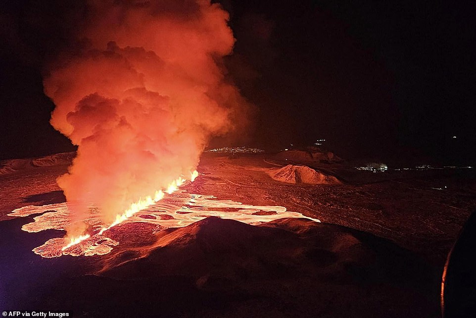 The Svartsengi volcanic system near Grindavik had not experienced an eruption for 800 years