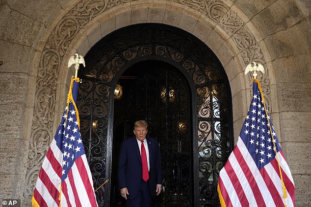 Trump said he had heard the arguments Thursday morning. He cut a relaxed figure when he left his Mar-a-Lago home just after the arguments concluded.