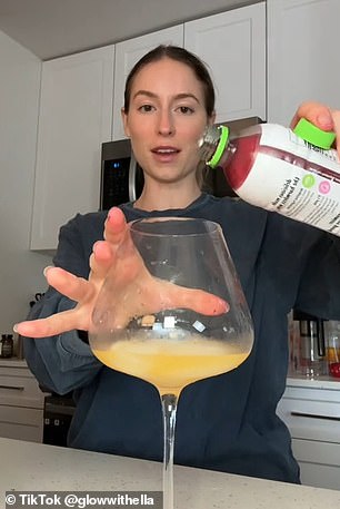 The content creator, who has more than 323,000 followers on the video-sharing platform, divulged the list of simple ingredients needed while making the mocktail.