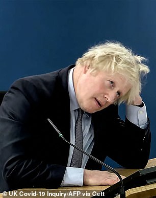 Boris Johnson provides evidence to Covid investigation