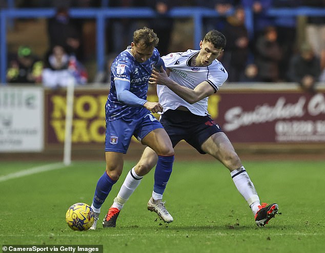 Diamond (left) joined Carlisle until the end of the season following the conclusion of the case.