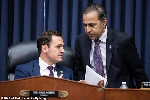 Chairman Mike Gallagher, R-Wis., and Raja Krishnamoorthi, D-Ill., warn in the report that their investigation 