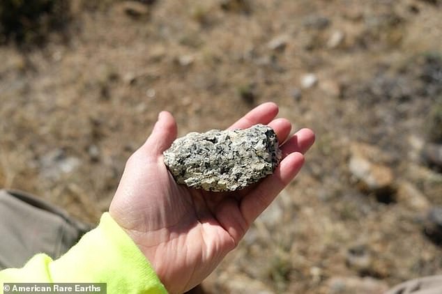 Rare earth minerals discovered at the site included oxides of neodymium, praseodymium, samarium, dysprosium and terbium.