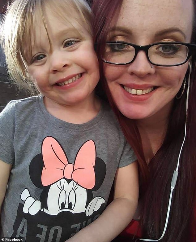 Crystal Sorey (right), Harmony's biological mother, lost custody of the young woman in 2018 due to her drug addiction. She reported her missing two years after Harmony was last seen alive.