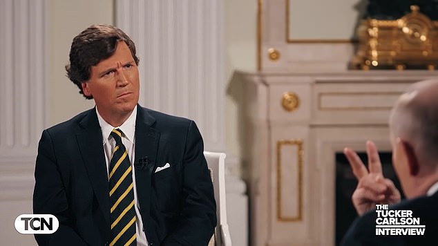 The despot made the stunning accusations during the highly anticipated two-hour interview with former Fox News host Tucker Carlson.