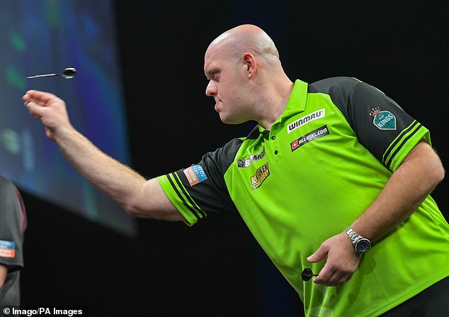 Van Gerwen hailed a fantastic night for darts after a series of high quality matches