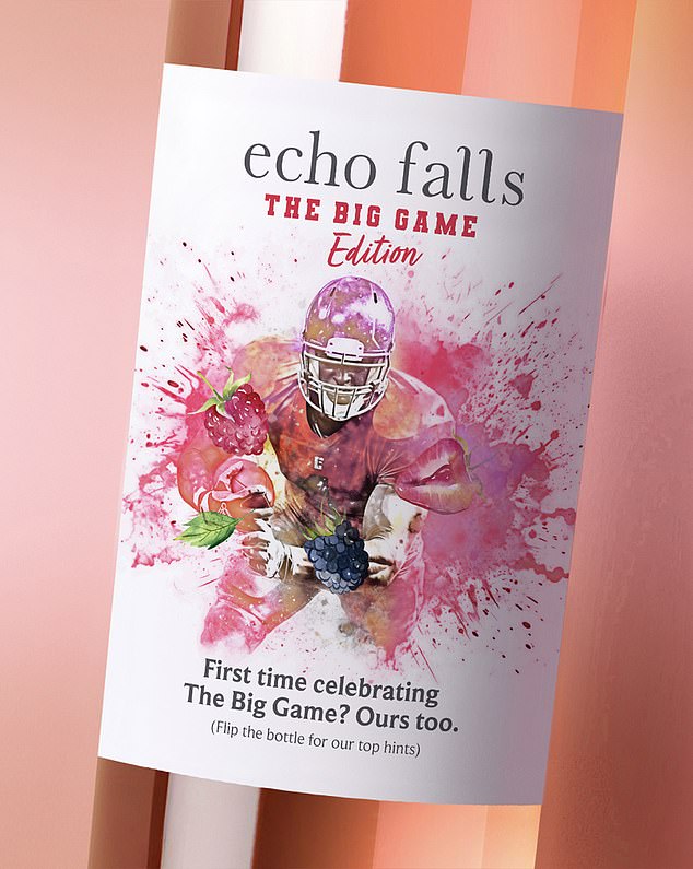 And now Echo Falls has become the latest to jump on the 'Traylor' bandwagon by launching a limited-edition bottle featuring football buzzwords to help Swift-loving newcomers get ready ahead of the season finale.