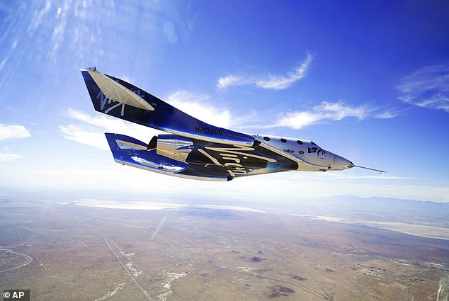 Until the FAA approves Virgin Galactic's final report, VMS Unity (pictured) will not be allowed to fly any more flights.