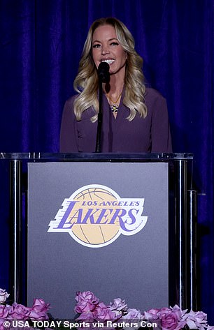 Jeanie Buss, owner of the Lakers