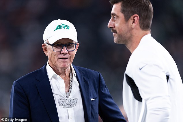 Johnson spoke to reporters in Las Vegas this week about the future of the Jets, which he owns.