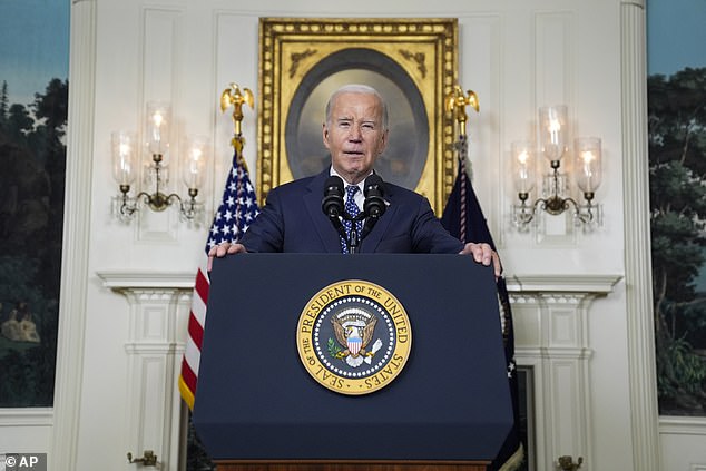 Biden rebuked his ally, Israeli Prime Minister Benjamin Netanyahu, at a White House news conference on Thursday.