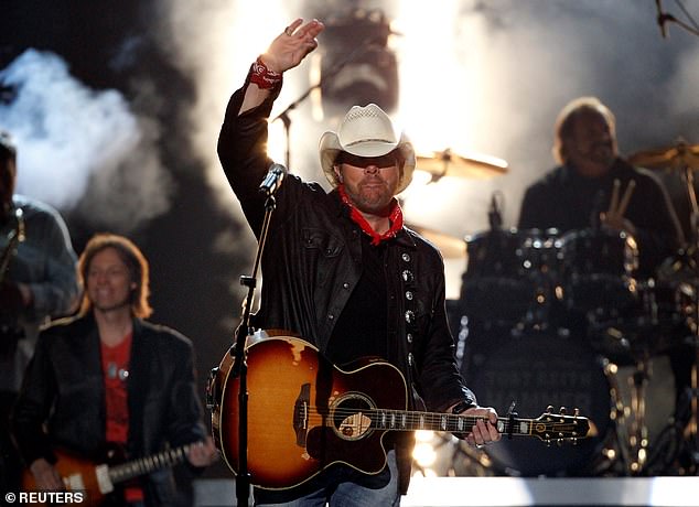 Toby Keith, who became famous for his deep voice and patriotic hits, died Monday of stomach cancer at the age of 62.