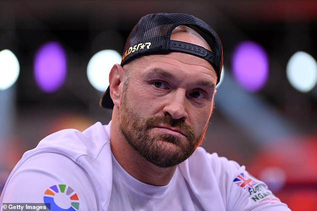 Fury received stitches in the wound and will now be out while Usyk searches for a new opponent