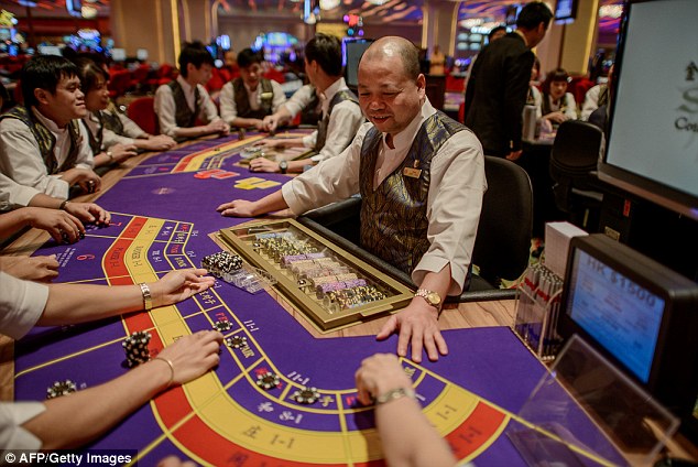Industry growth: Gaming revenues for the six operators of China's only legal casinos rose 18.6 percent to 360.75 billion patacas ($45.2 billion) last year.