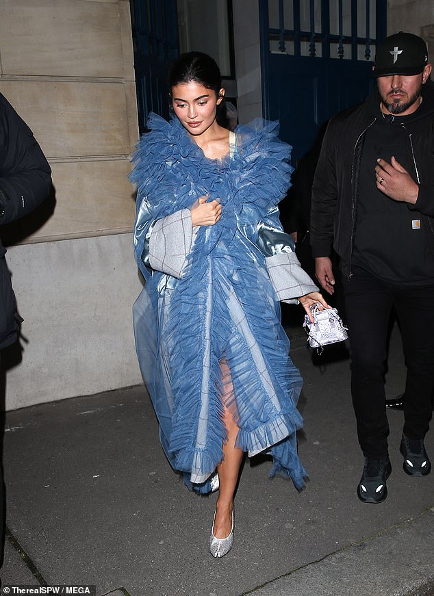 And Kylie Jenner followed suit in a pair of sparkly jewel-encrusted Tabi's at Paris Fashion Week as well.