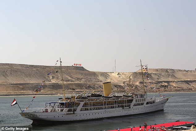 The Mahrousa was built in 1865 and is currently owned by the Egyptian navy.