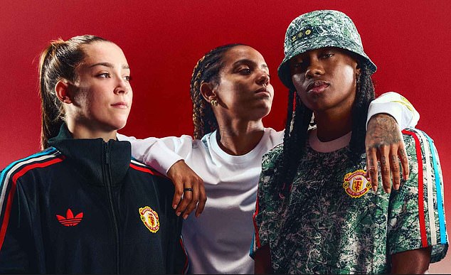 Man United teamed up with Mancunian band to launch new training kit collection