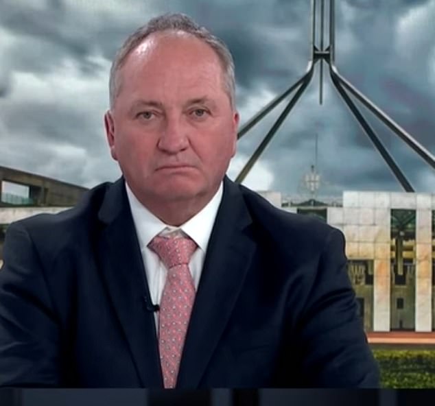 Barnaby Joyce appears in Bolt's report on Thursday, the day after his 