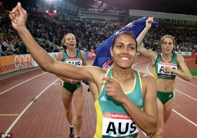 The nation's sweetheart: Cathy Freeman made Australia proud with her multiple Olympic and Commonwealth Games gold medals