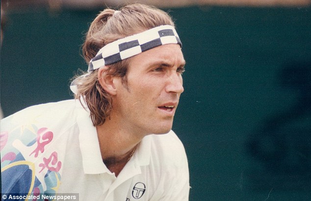 Tennis champion: Pat Cash started the trend of getting into boxing after winning Wimbledon in 1987