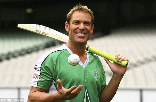 Cricket legend: Shane Warne's first delivery in 1993 Ashes was perhaps his most memorable