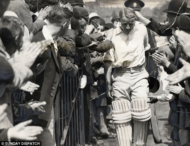 Greatest batsman of all time: Sir Donald Bradman destroyed the England team in the 1930 Ashes
