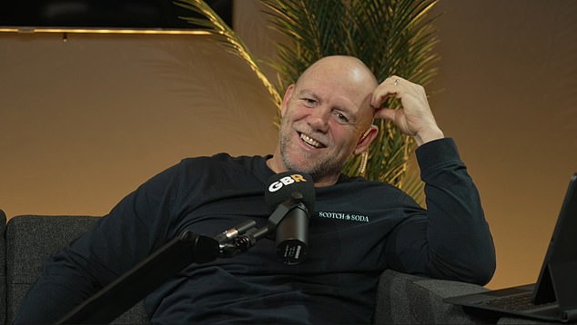 Mike Tindall was expansive on the podcast, much to his wife Zara's dismay!