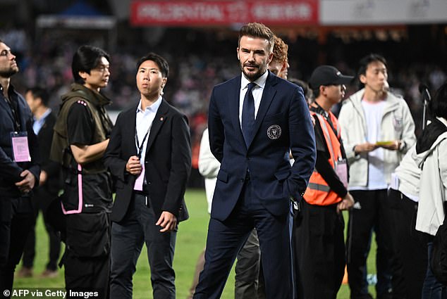 David Beckham was booed by fans in Hong Kong after Lionel Messi did not play for Inter Miami